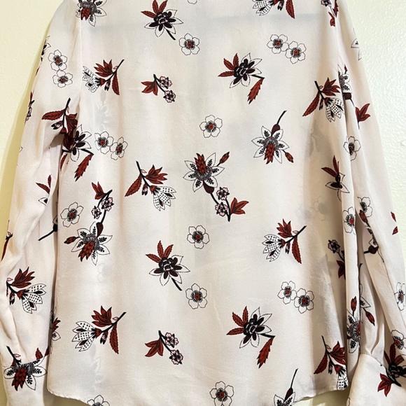 ALC Walker silk blouse with velvet tie neck - Picture 5 of 6